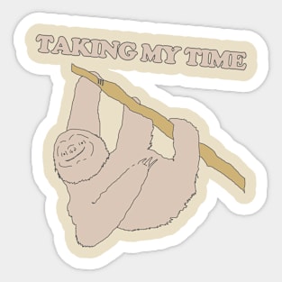 Sloth - Time Sticker